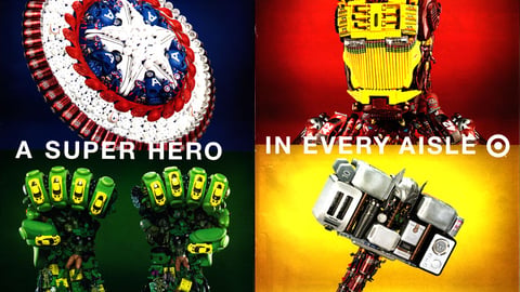 Target 'Avengers' Print Ads
