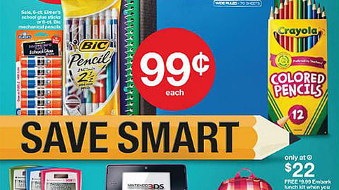 Target 'Save Smart' Circular Cover