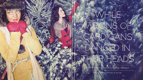 Target 'Santa Has Elves. You Have Target' Print Ad
