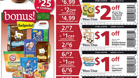 Winn-Dixie 'Treat Your Pet' Holiday Circular Cover