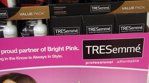 Tresemme 'Bright Pink' Pallet Display
