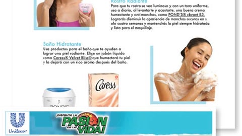 Unilever 'Disfruta' Events Pages