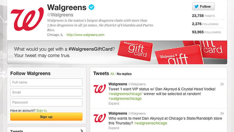 Walgreens 'Meet Dan Aykroyd' Tweets