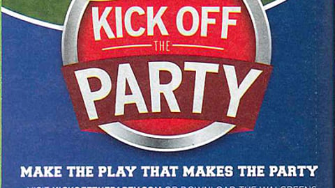 Walgreens 'Kick Off the Party' Coupon Book Feature