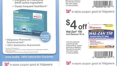 Well at Walgreens Lansoprazole Coupon Book Feature