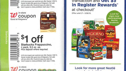 Nestlé Walgreens Coupon Book Ad