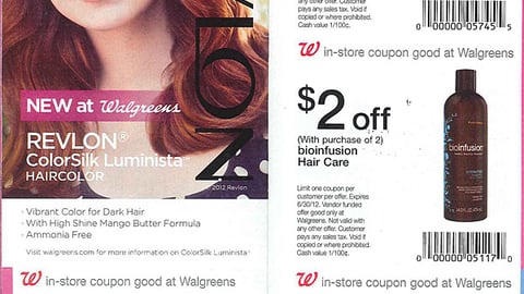 Revlon Walgreens Coupon Book Ad