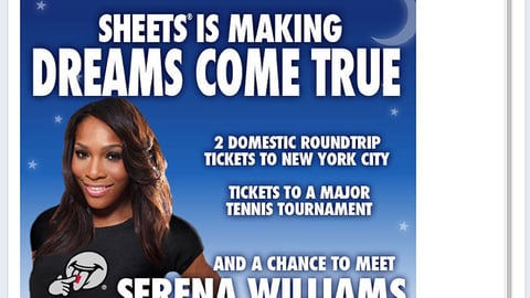 Sheets Walgreens 'Dreams Come True' Facebook Page