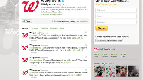 Walgreens Halls Warm-ups Twitter Posts