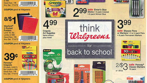 Walgreens Back-to-School Feature