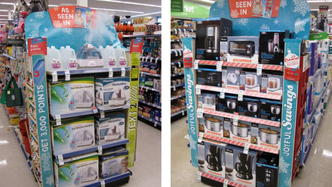Walgreens 'As Seen In' Holiday Endcaps