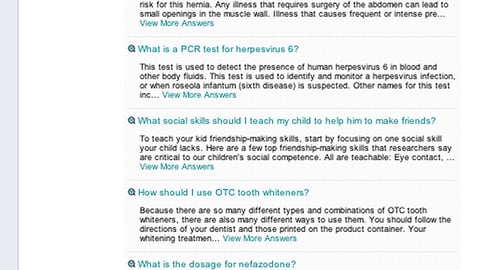 Walgreens 'Answers' Facebook App