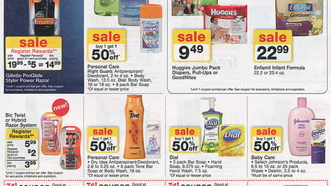 Walgreens Gillette Fusion ProGlide 'Styler' Feature