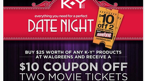 Walgreens K-Y Facebook Promo
