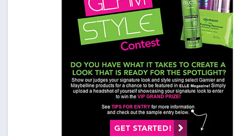 Walgreens L'Oreal 'Prep. Glam. Style' Facebook Page
