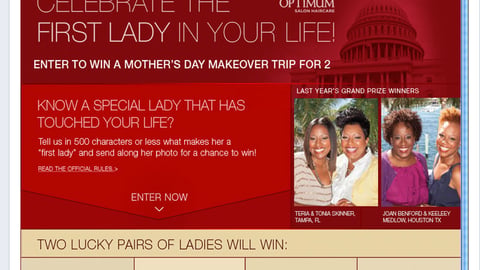 Optimum Walgreens Mother's Day Facebook Promo