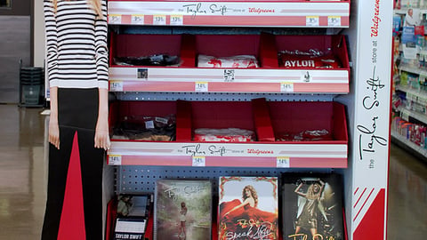 Walgreens 'Taylor Swift Store' Endcap