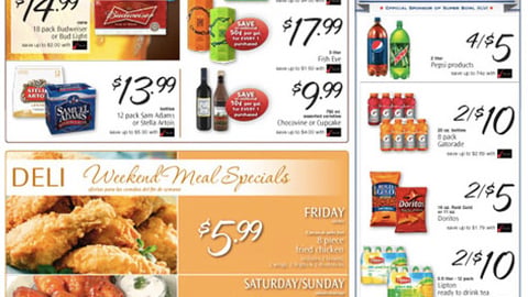 Winn-Dixie 'Fill Up for Super Bowl' Feature