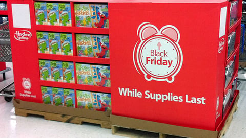 Hasbro Walmart 'Black Friday' Pallet Display