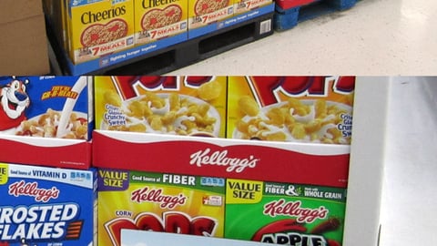 Walmart Kellogg 'Free Book' Merchandising