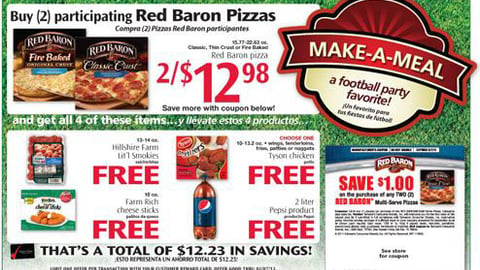 Winn-Dixie 'Make-A-Meal' Football Feature