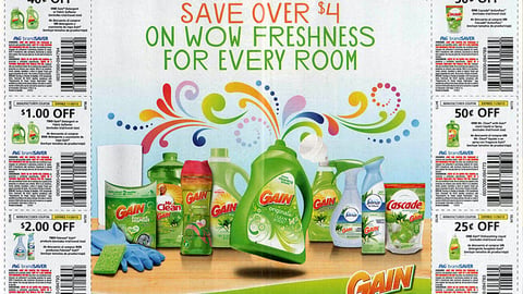P&G 'Wow Freshness' FSI