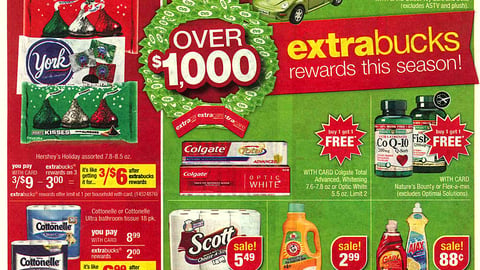 CVS 'Over $1,000 ExtraBucks' Cover Feature
