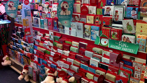 American Greetings CVS Holiday Merchandising