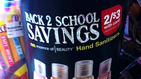 CVS Essence of Beauty Counter Display