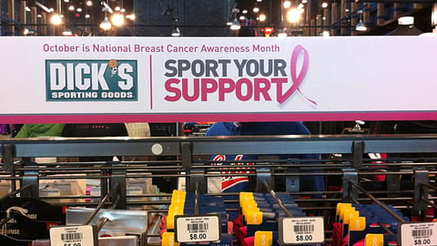 Dick's 'Sport Your Support' Header