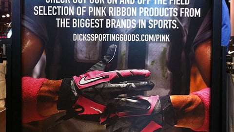 Dick's 'Sport Your Support' Stanchion Sign