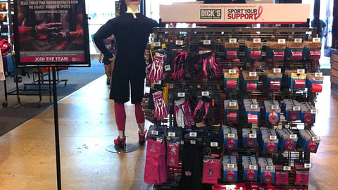 Dick's 'Sport Your Support' Display