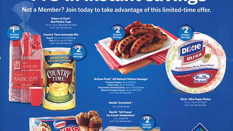 Sam's Club 'eValues' Circular Cover