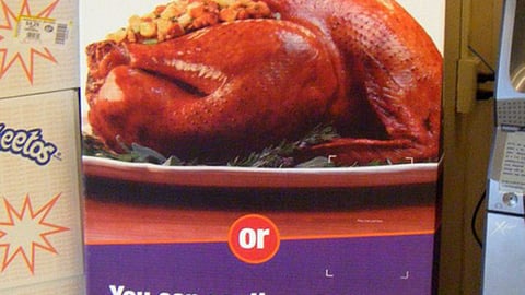 Giant-Carlisle 'Free Turkey' Standee