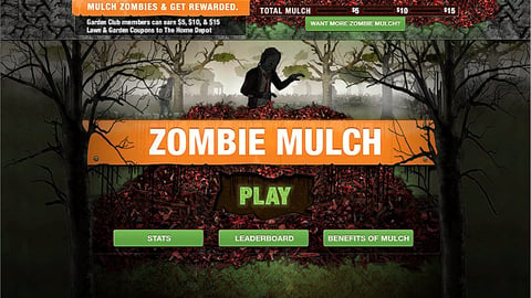 Home Depot 'Zombie Mulch' Facebook Applet