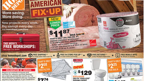 Home Depot 'Great American Fix-Up' Cover Feature