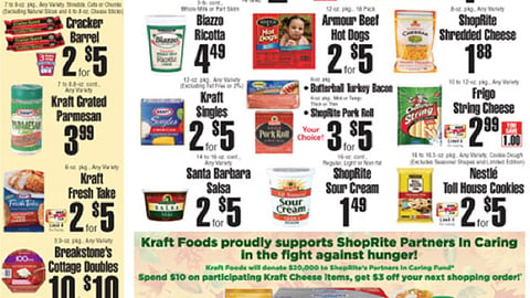 ShopRite Kraft 'Partners in Caring' Feature
