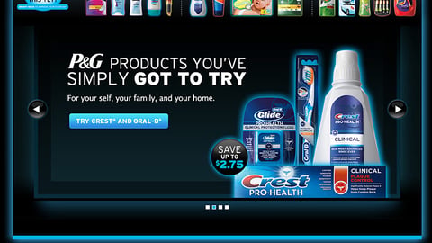 P&G 'Have You Tried This Yet?' Landing Page