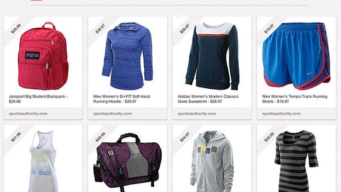 Sports Authority 'Back to School' Pinterest Board