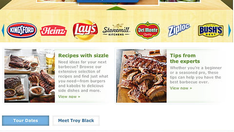 Sam's Club 'National BBQ Tour' Page