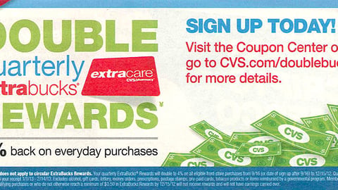 CVS 'Double Rewards' Wrap Feature