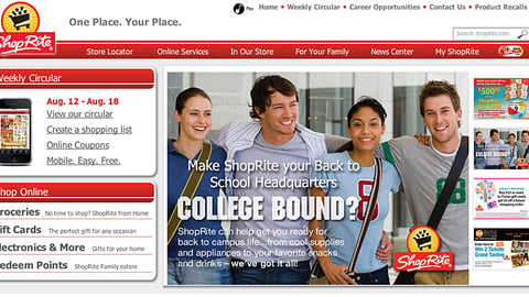 ShopRite 'College Bound' Carousel Ad