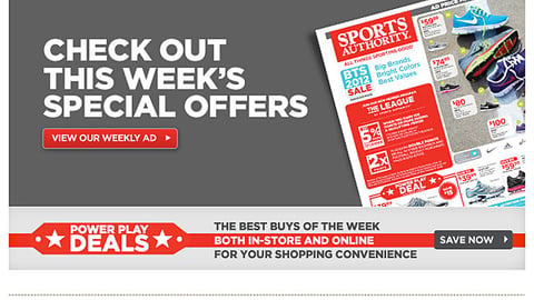 Sports Authority 'BTS 2012' Email