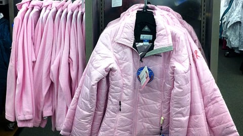 Columbia Sports Authority Pink Merchandising