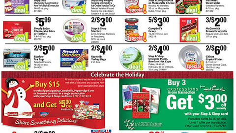Stop & Shop Holiday Features