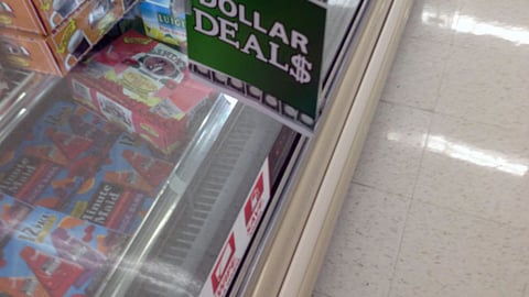 Winn-Dixie 'Dollar Deals' Shelf Talker