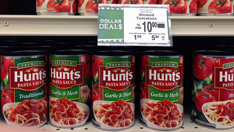 Winn-Dixie 'Dollar Deals' Price Sign
