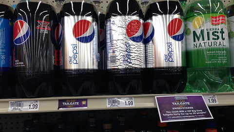 Winn-Dixie PepsiCo 'Big Easy Tailgate Party' Shelf Tag