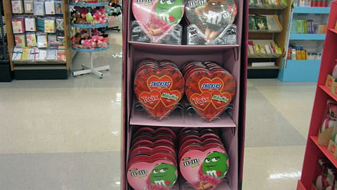 Mars 'Give a Chocolate Gift' Floorstand