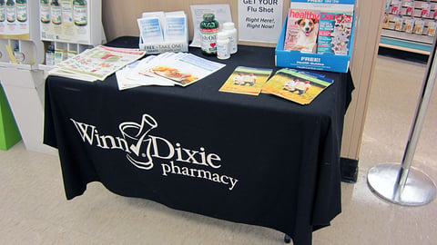 Winn-Dixie Pharmacy Table Display